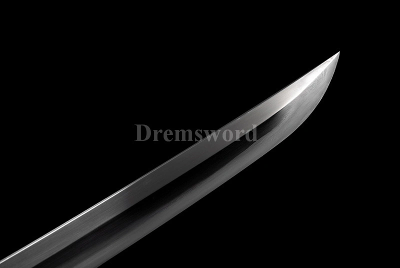 High quality handmade clay tempered folded steel Katana Japanese Samurai Sword MOROHA-ZUKURI full tang battle ready sharp.