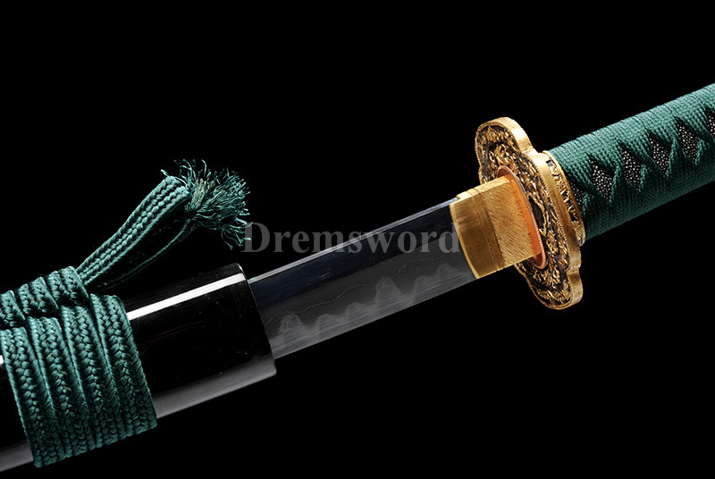Top quality Tamahagane steel Clay Tempered Lamination Blade Katana Japanese samurai Sword Battle Ready sharp
