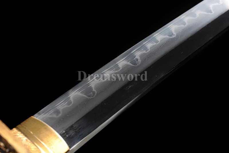 Top quality Tamahagane steel Clay Tempered Lamination Blade Katana Japanese samurai Sword Battle Ready sharp