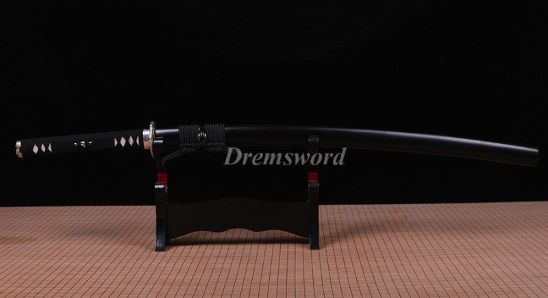 Handmade Damascus Folded Steel katana Japanese Samurai Sword Full Tang battle ready Sharp Blade.