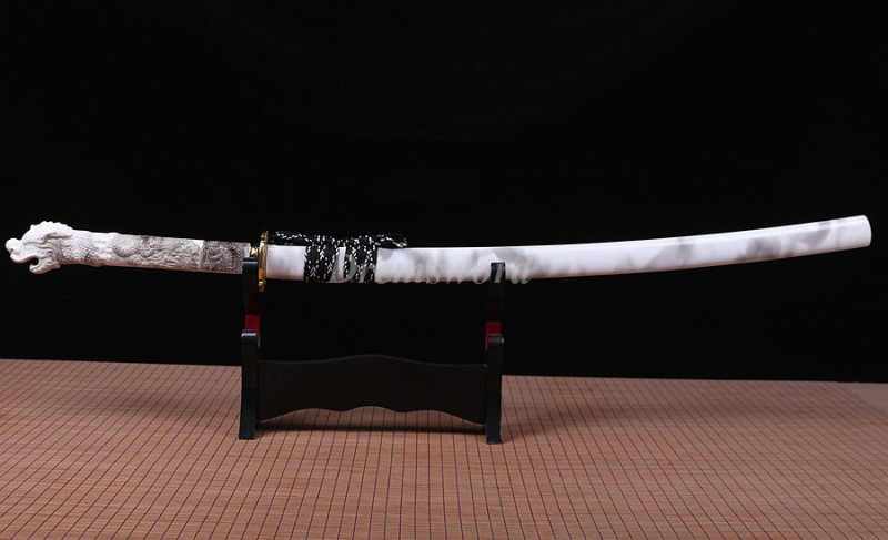 Hand forge Damascus Folded Steel katana Japanese Samurai Sword Full Tang battle ready Sharp Blade.