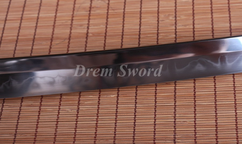High quality Clay tempered katana sword Choji hamon T10 steel japanese samurai sword full tang sharp battle ready.