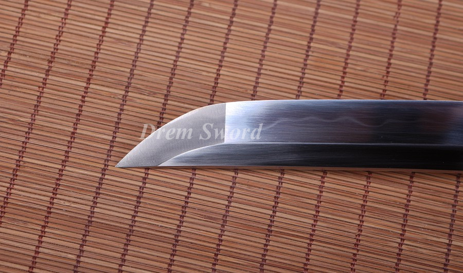High quality katana sword real Clay tempered japanese samurai sword hamon T10 steel full tang sharp battle ready.Drem4134