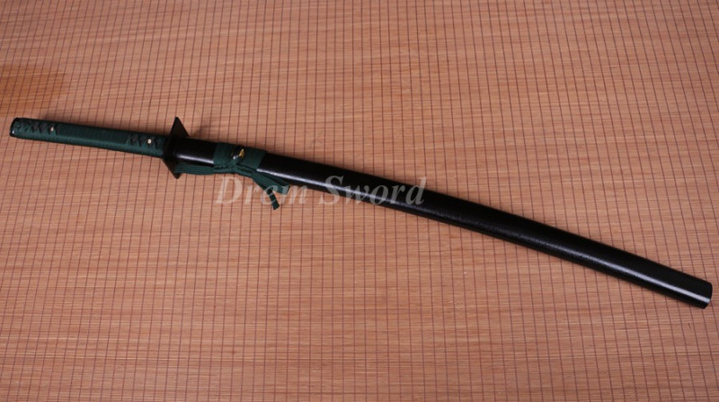 Clay tempered T10 steel handmade katana japanese samurai sword full tang sharp battle ready.