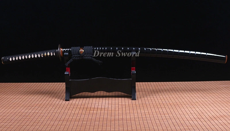High quality Shihozume Clay Tempered Lamination Blade Japanese samurai Katana Sword Battle Ready sharp.Drem7011