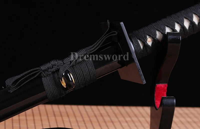 hand forge Japanese Samurai Sword 9260 Spring Steel ninja battle ready full tang H203.