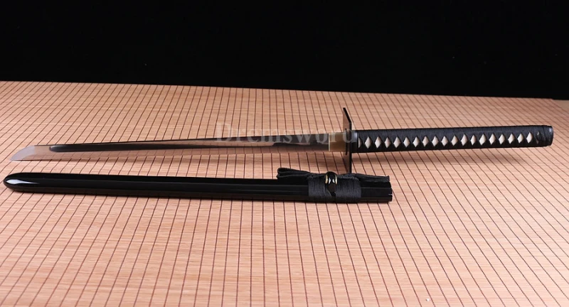hand forge Japanese Samurai Sword 9260 Spring Steel ninja battle ready full tang H203.