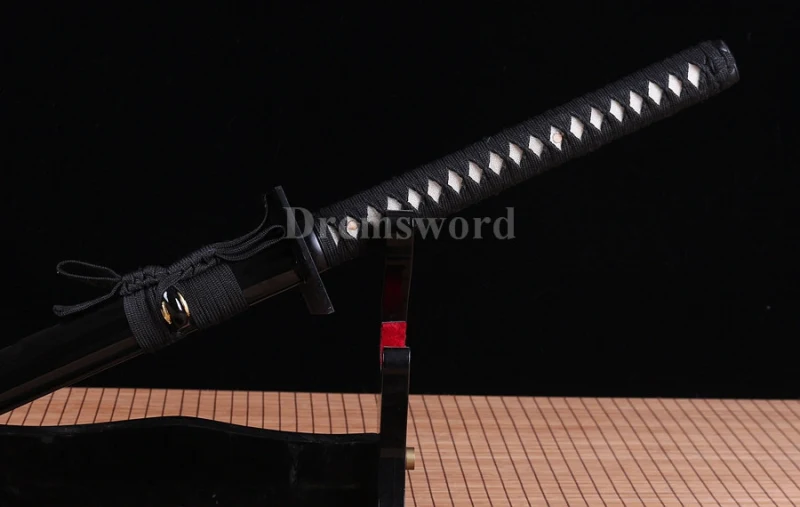 hand forge Japanese Samurai Sword 9260 Spring Steel ninja battle ready full tang H203.