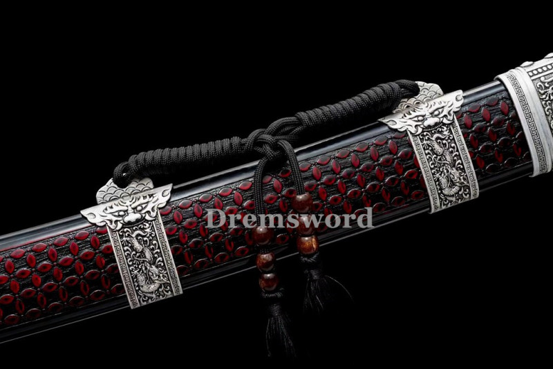 Rare Top quality Chinese qing dynasty dao    laminated folded Steel Battle Ready Kang Xi Saber 康熙战刀 Sharp Broadsword. Drem3112.