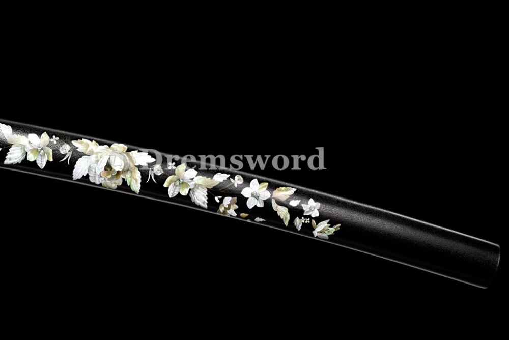 High quality katana Japanese Samurai Sword 1095 High Carbon Steel full tang battle ready sharp alloy tsuba Drem2103.