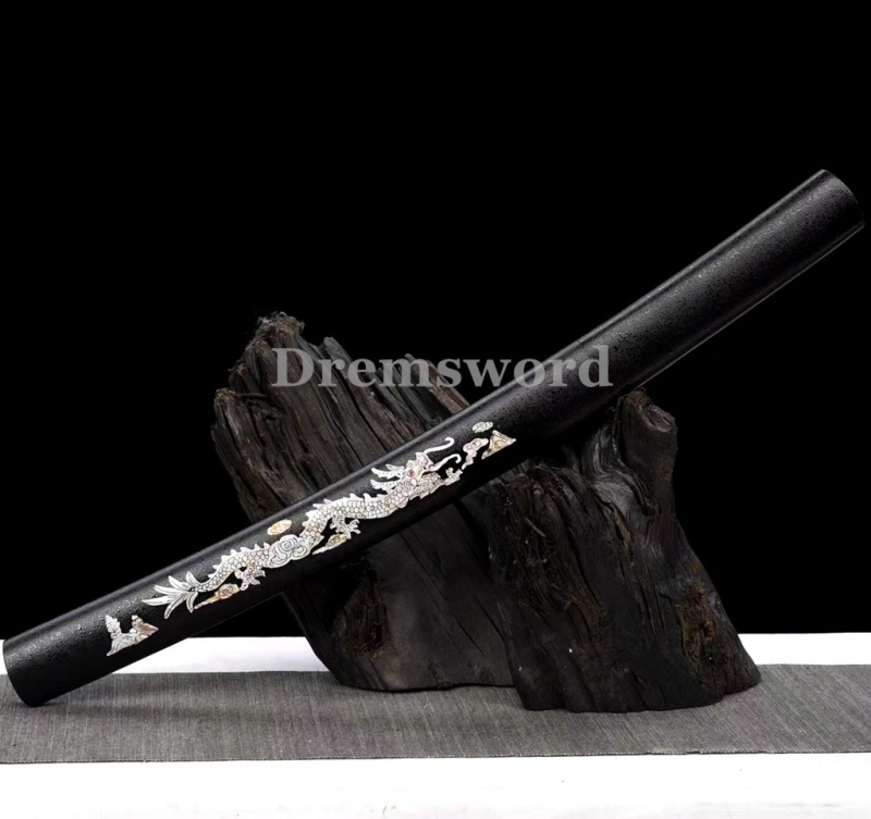 High quality Mini Tanto Japanese Samurai Sword 1095 High Carbon Steel full tang  Sharp Alloy Tsuba Drem2100.