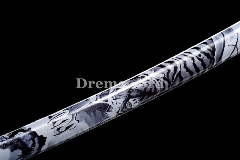 1095 High Carbon Steel  japanese sword samurai Full Tang Sword Battle Ready real sharp Drem2104.