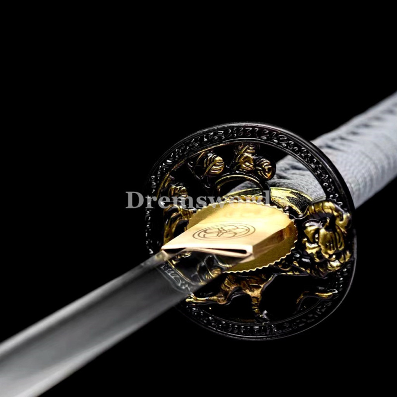 1095 High Carbon Steel  japanese sword samurai Full Tang Sword Battle Ready real sharp Drem2104.