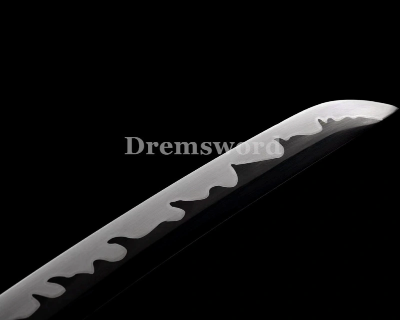 High quality Mini Tanto Japanese Samurai Sword 1095 High Carbon Steel full tang  Sharp Alloy Tsuba Drem2100.