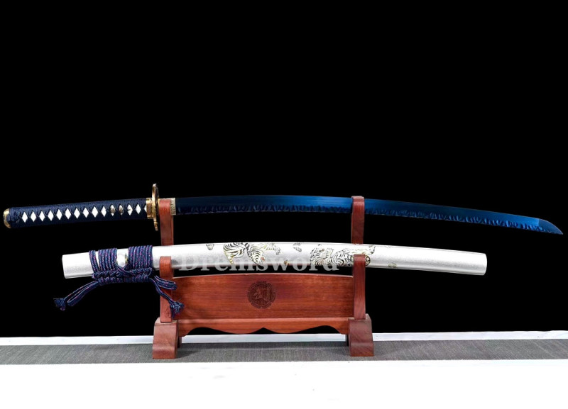 1095 High Carbon Steel  Japanese Sword Samurai Full Tang Sword Battle Ready Real Sharp Drem295.