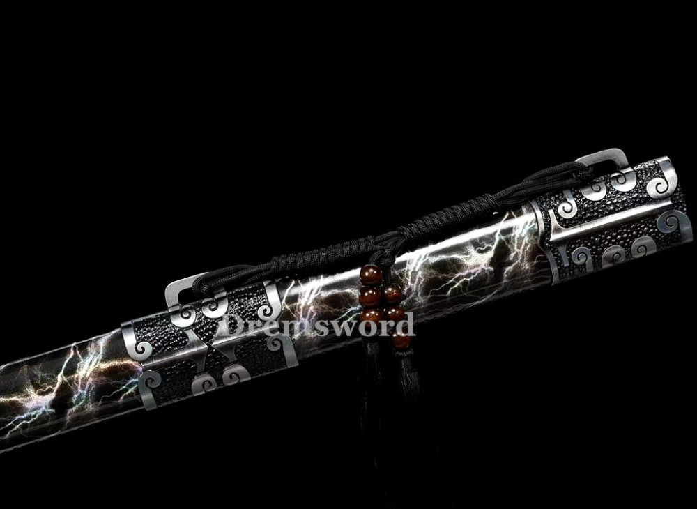 1095 High Carbon Steel Chinese Tang dynasty dao   sword (唐横刀）  Full Tang Sword Battle Ready Drem294.