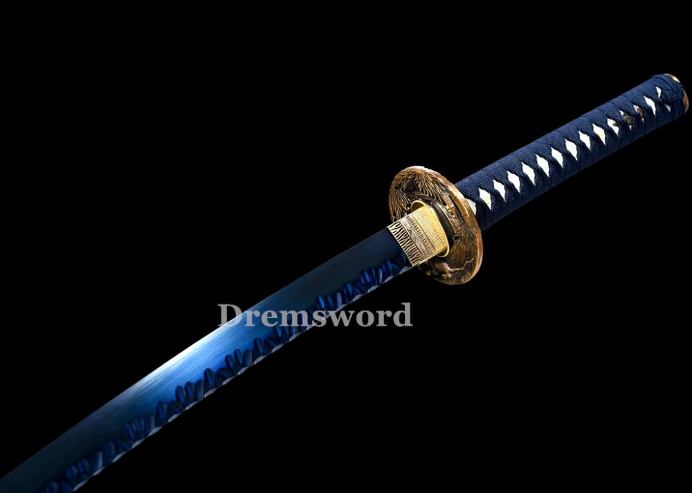 1095 High Carbon Steel  Japanese Sword Samurai Full Tang Sword Battle Ready Real Sharp Drem295.