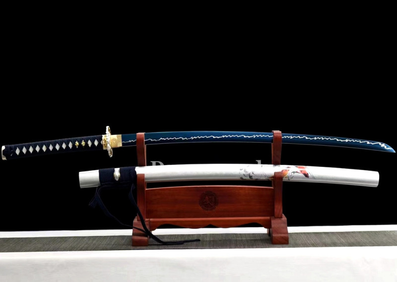 1095 High Carbon Steel  japanese sword samurai Full Tang Sword Battle Ready real sharp Drem297.