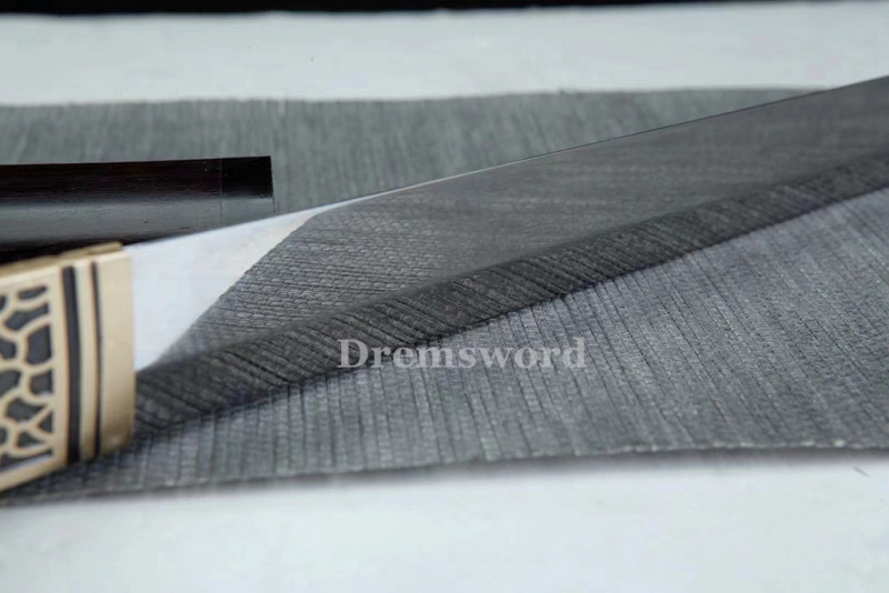 High quality Mini knife Chinese Tang dynasty dao Sword 9260 High Carbon Steel full tang  Sharp Drem298.