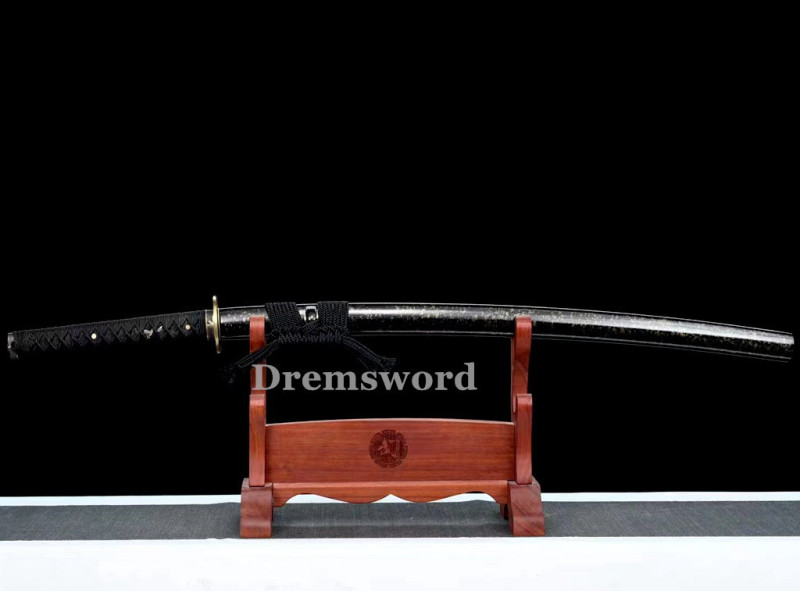 Handmade damascus folded steel sharp japanese samurai katana real sword battle ready Drem 3118.