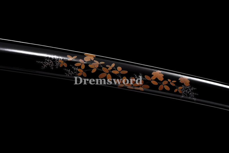 Handmade damascus folded steel sharp japanese samurai katana real sword battle ready Drem3108.