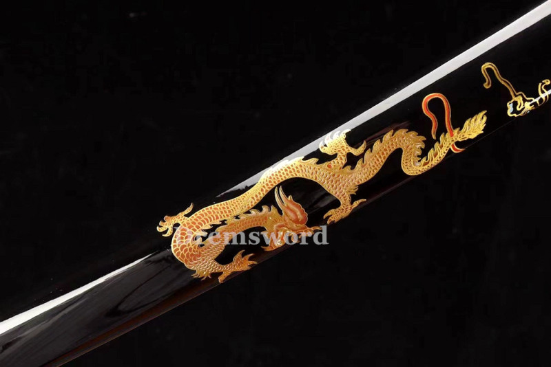 1095 High Carbon Steel  Japanese Sword Samurai Full Tang Sword Battle Ready Real Sharp Drem292.