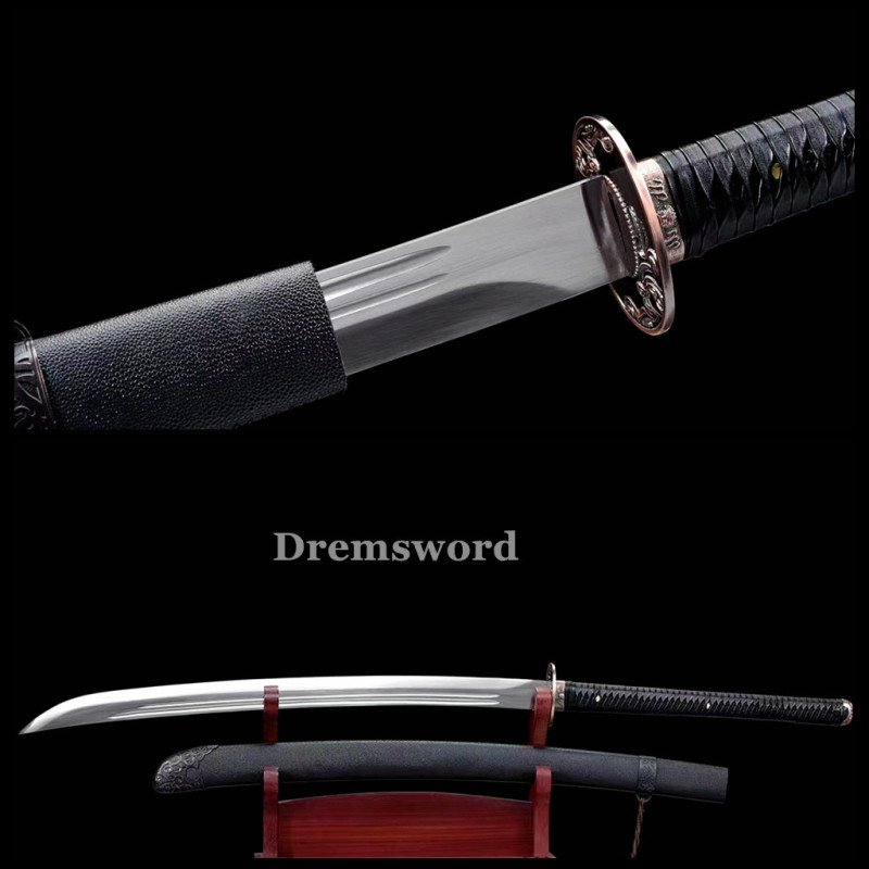 1095 High Carbon Steel  Chinese Tang dynasty dao 斩马刀 Sword Full Tang Sword Battle Ready Real Sharp Drem 291.