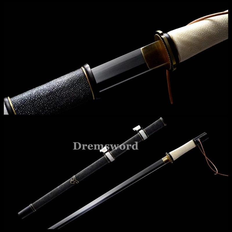 handmade Shihozume steel handmade  Chinese Tang Dynasty dao 唐横刀Sword  sharp full tang .Drem511.