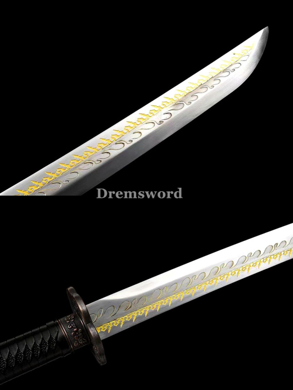 1095 High quality  Carbon Steel  Chinese绣春刀 dao Sword Full Tang Sword Battle Ready Real Sharp Drem2107.