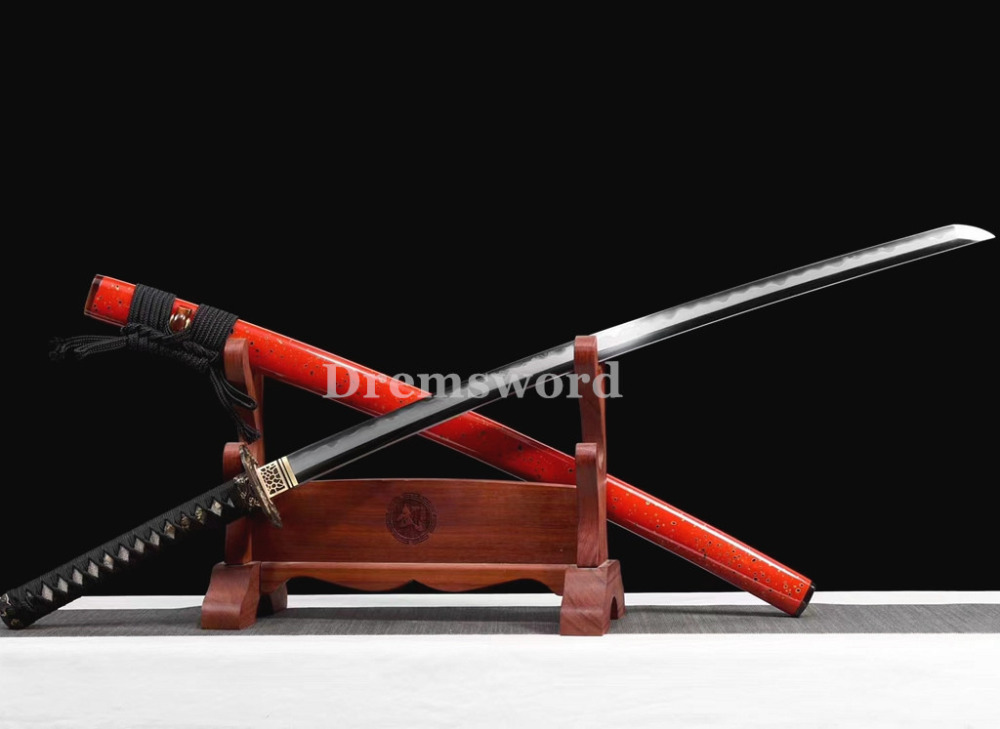 handmade Shihozume steel handmade Japanese Sword Samurai Katana sharp full tang .Drem514.