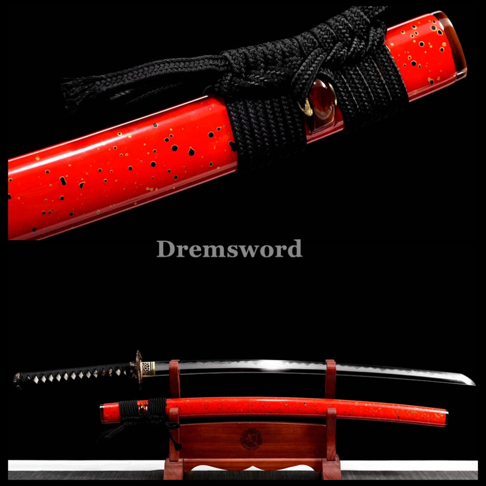 handmade Shihozume steel handmade Japanese Sword Samurai Katana sharp full tang .Drem514.