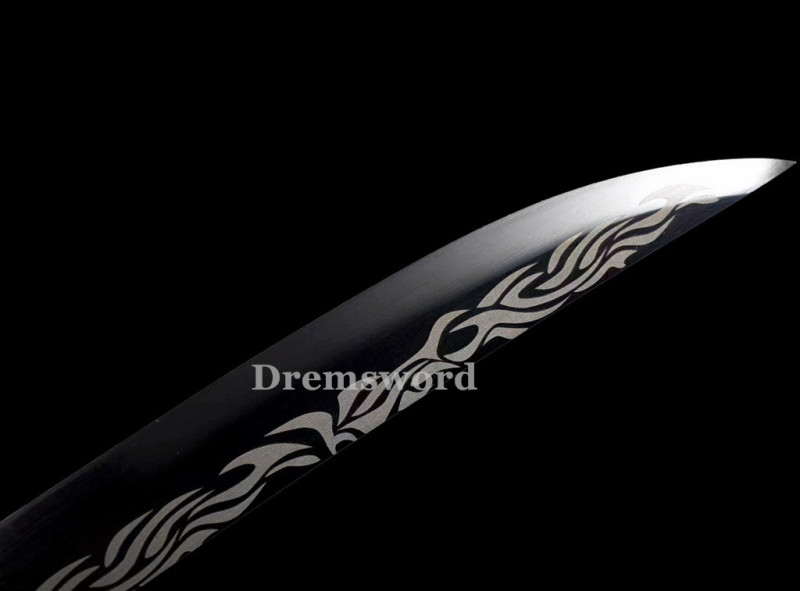 1095 High quality  Carbon Steel 绣春刀 Chinese tang dynasty dao Sword  Full Tang Sword Battle Ready Real Sharp Drem-V3107