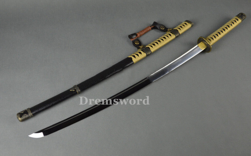 Handforge Carbon Steel 军刀 Japanese Samurai Katana Battle Ready  Real Sharp Sword  Drem2127.