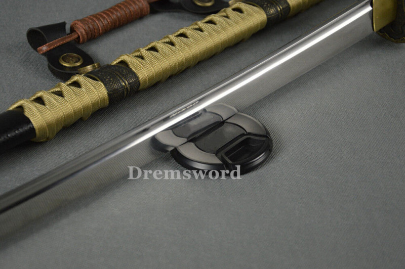 Handforge Carbon Steel 军刀 Japanese Samurai Katana Battle Ready  Real Sharp Sword  Drem2127.