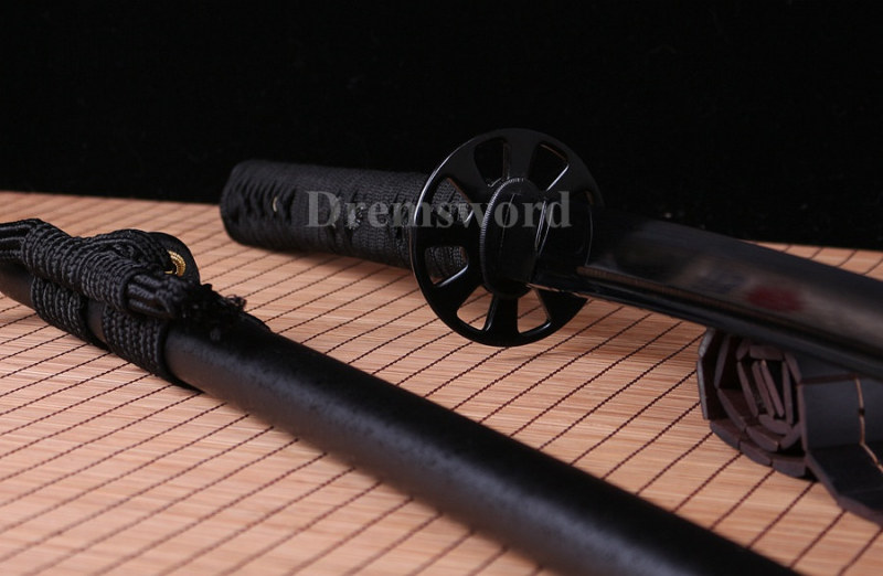 Handmade damascus folded steel  japanese samurai katana battle ready  real sharp sword  Drem319.