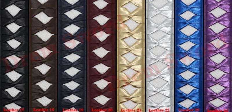 Silk/Cotton/Leather Ito for Japenese Samurai Katana Sword, Wakazashi, Tanto Tsuka Wrap