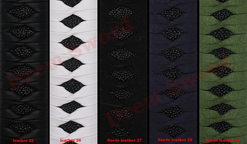 Silk/Cotton/Leather Ito for Japenese Samurai Katana Sword, Wakazashi, Tanto Tsuka Wrap