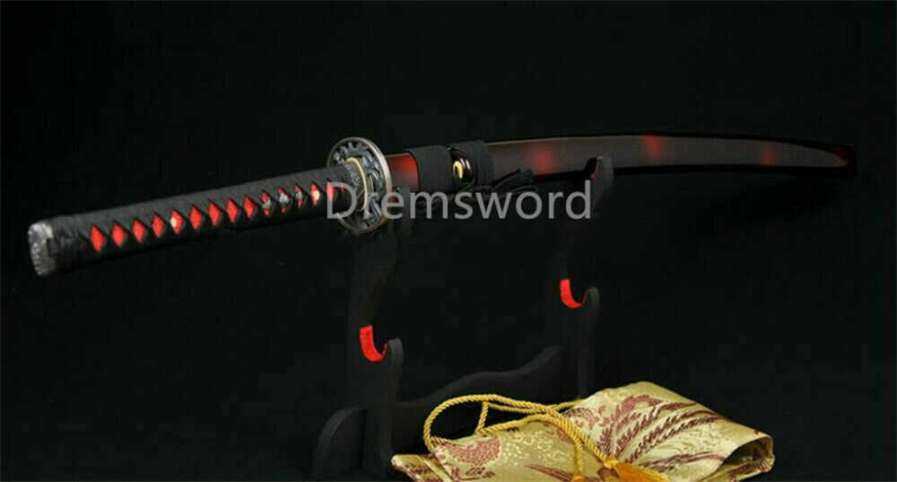 1095 High Carbon Steel Japanese Sword Samurai Full Tang Sword Battle Ready Sharp Blade