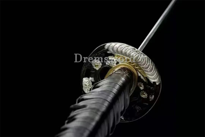 Hadori-polishing T10 Steel Clay tempered Japanese Samurai katana Sword  full tang battle ready sharp Real Hamon