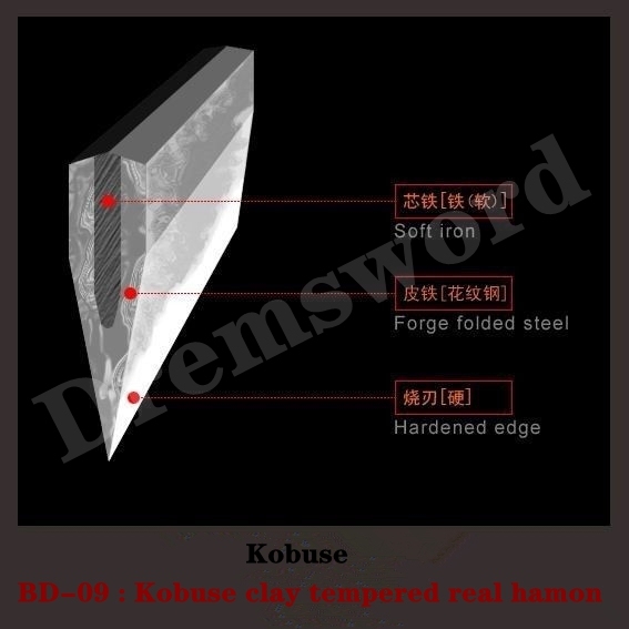 Custom your own Japanese samurai sword full hand forge.