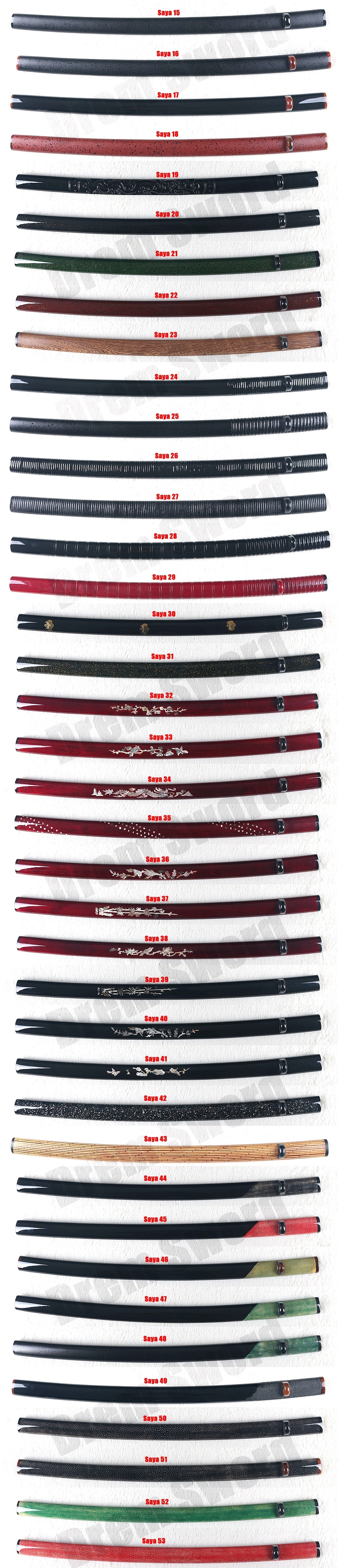 Custom your own Japanese samurai sword full hand forge.