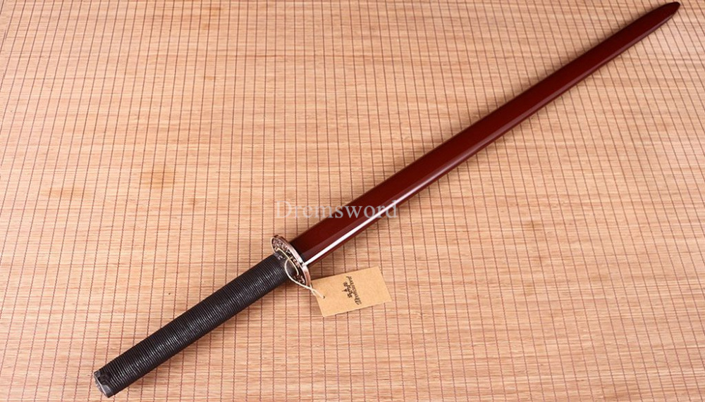 Handmade L6 steel Jian Traditional Chinese Sword Battle Ready Sharp New Red JIAN Red