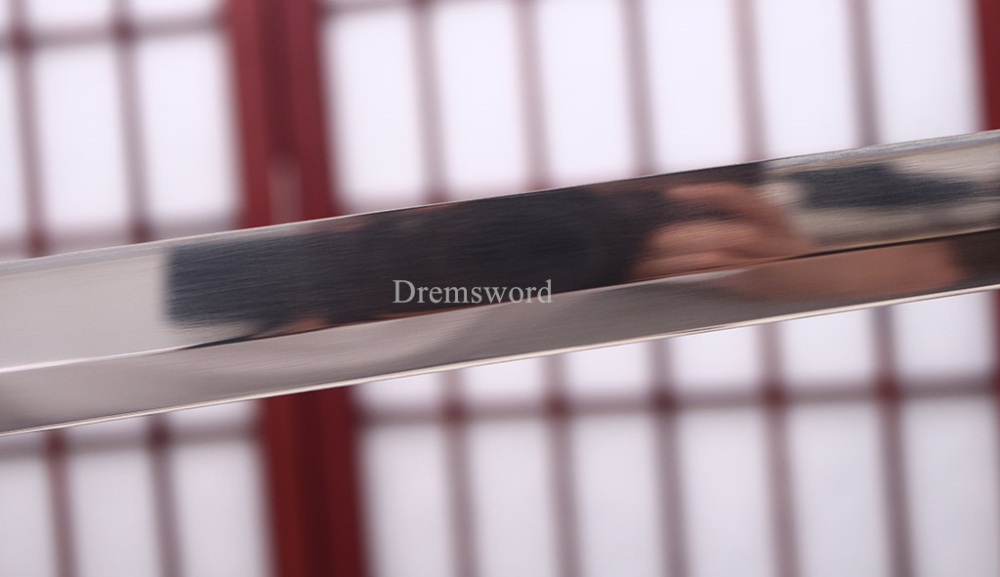 Handmade 1095 High Carbon Steel Katana Japanese Samurai Sword Battle Ready Blue Kiriha-Zukuri Blue