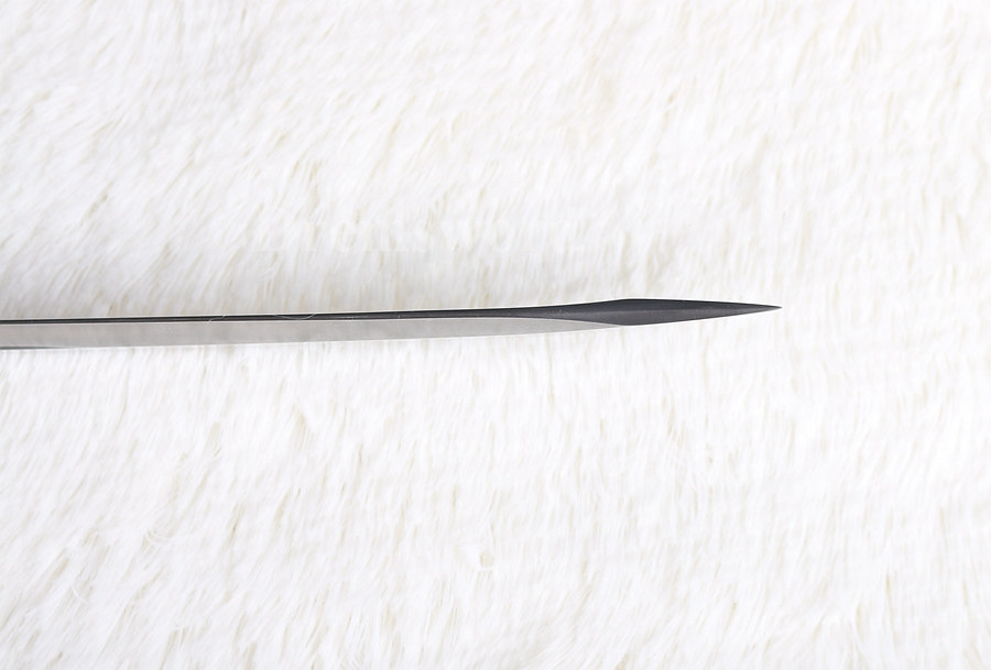 Fully handmade Clay Tempered Folded Steel katana Japanese samurai Sword full tang Unokubi-Zukuri battle ready Razor Sharp black