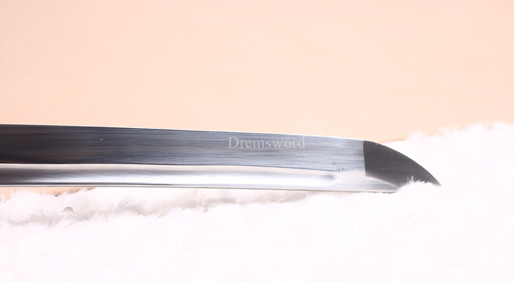 9260 Spring Steel Katana Japanese Samurai Sword Full Tang For Practice Sharp New SHINOGI-ZUKURI Black