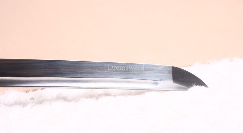 9260 Spring Steel Katana Japanese Samurai Sword Full Tang For Practice Sharp New SHINOGI-ZUKURI Black