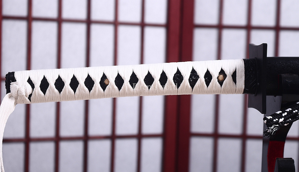 9260 Spring Steel Katana Japanese Samurai Sword Full Tang For Practice Sharp New SHINOGI-ZUKURI Black