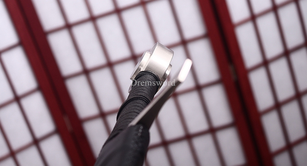 39 inches 9260 Spring Steel European Sword Battle Ready Leather Sheath Double Edge Sword Stainless Steel Fittings