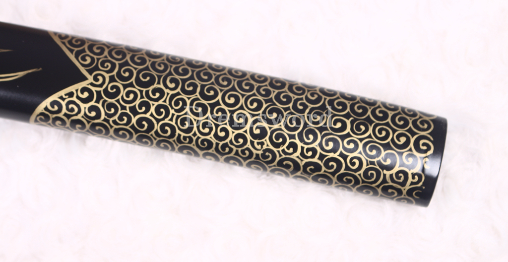 Handmade Self-refined Chinese Tamahagane Katana Japanese Samurai Sword Battle Ready Shinogi Zukuri Hand Painting Saya