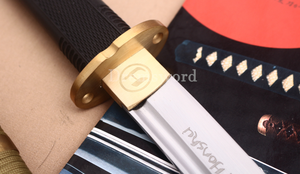 1095 High Carbon Steel Katana Japanese Samurai Functional Battle Sword SHINOGI-ZUKURI Black Saya ABS Handle